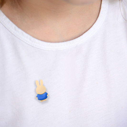 Miffy Enamel Pin - Electric Blue