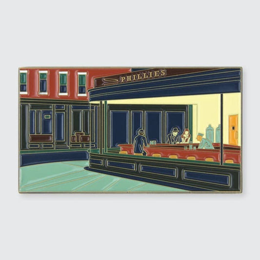 Nighthawks Enamel Pin