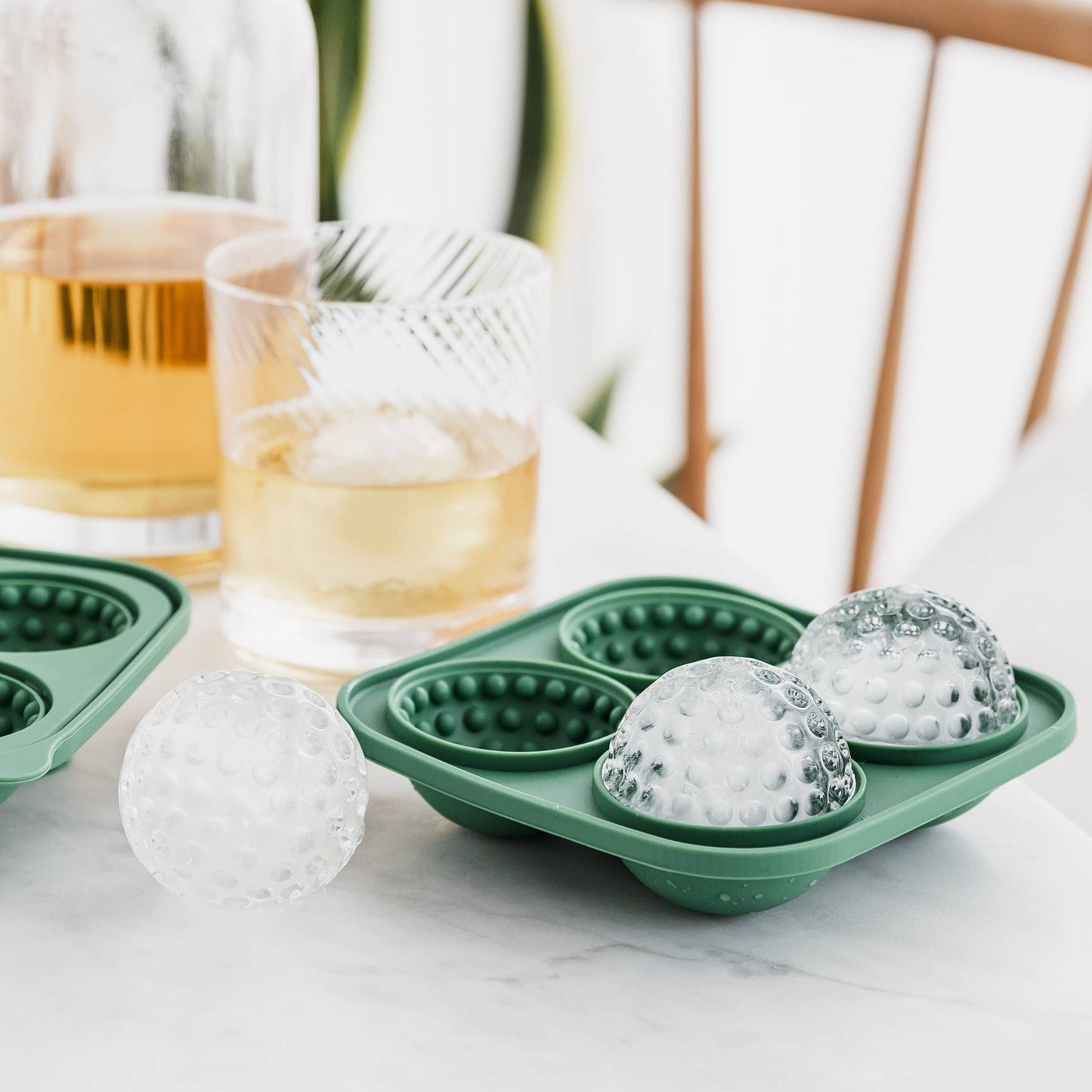 Golf Ball Silicone Ice Cube Tray