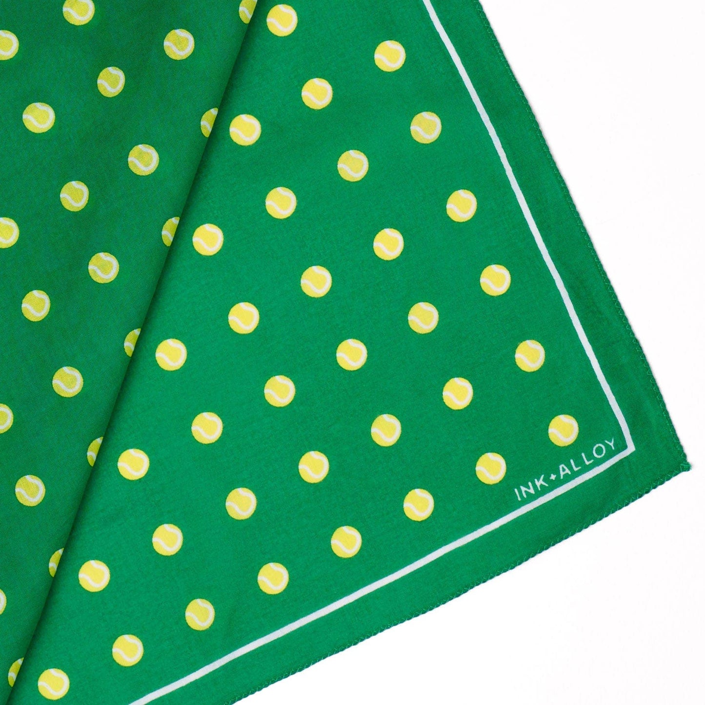 Carson Tennis Ball Print Scarf