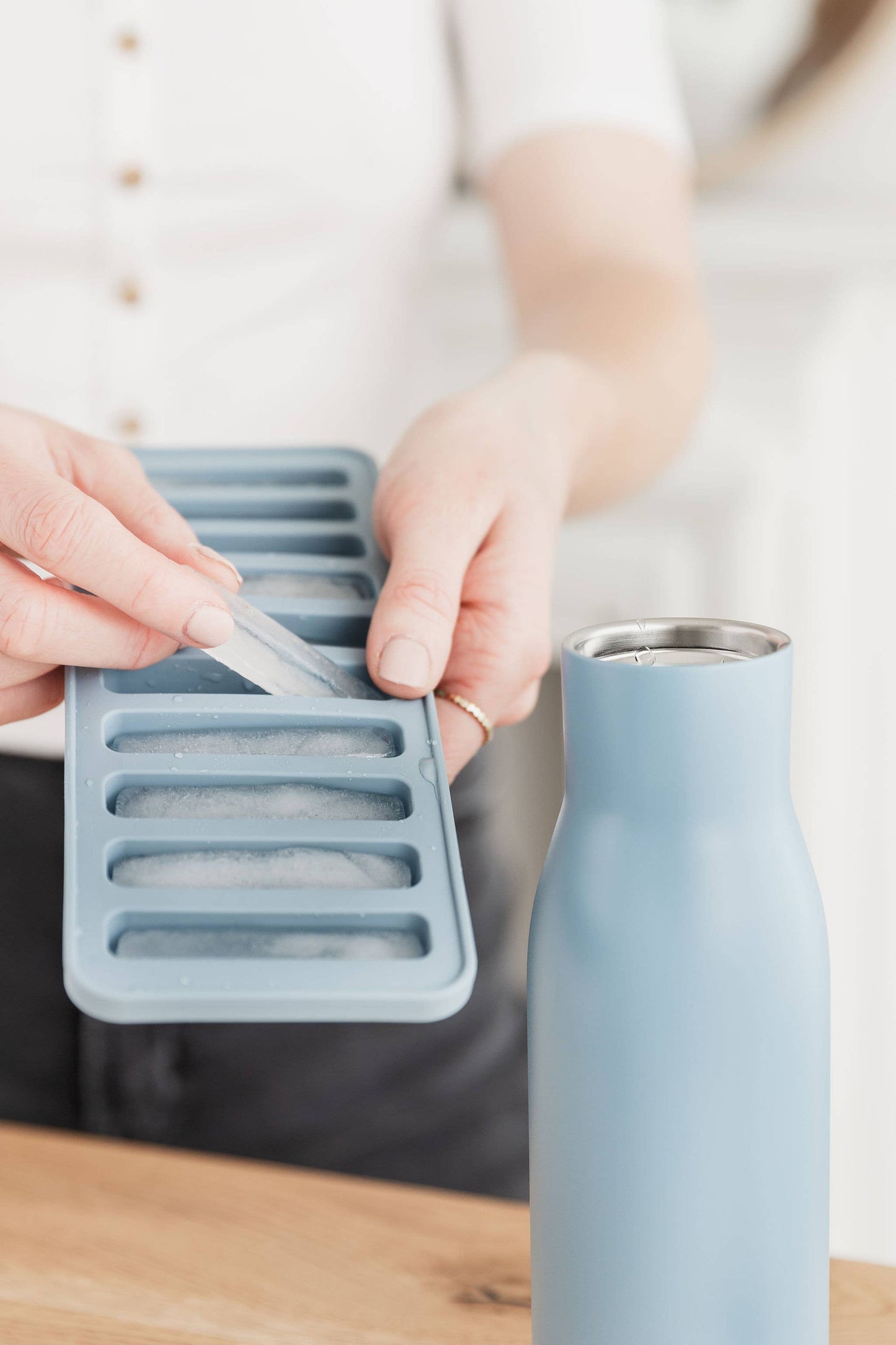 Bottle Stick Silicone Ice Cube Tray
