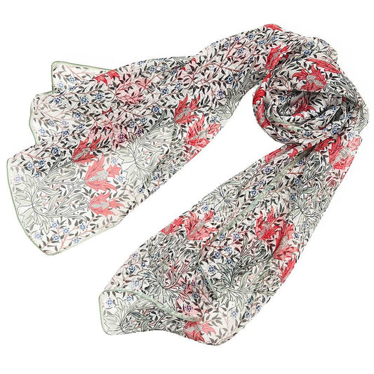William Morris Bourne Pure Silk Scarf