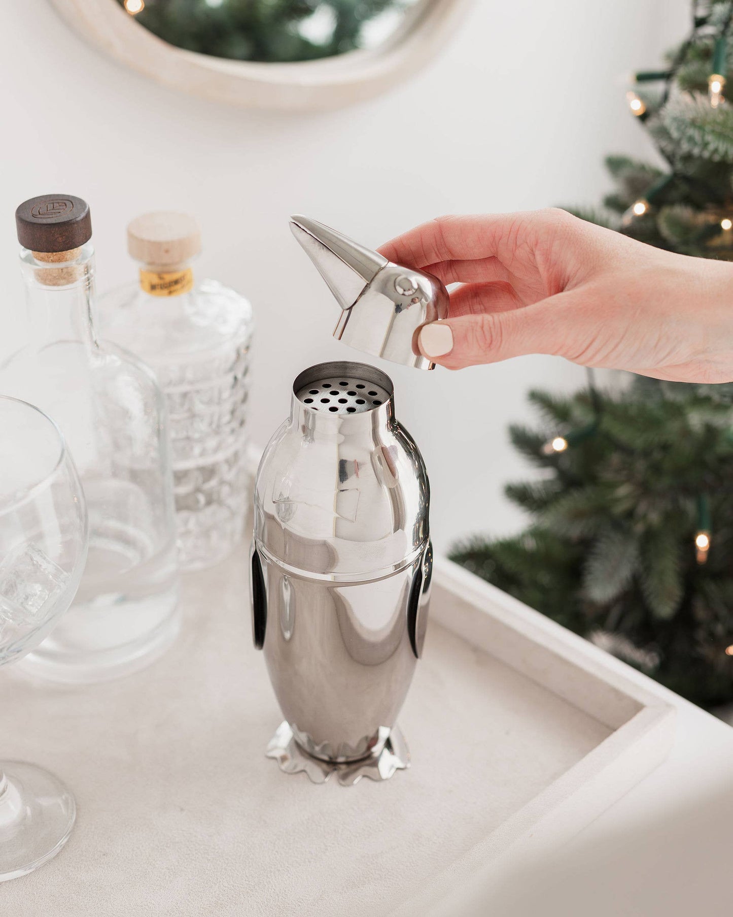 Penguin Cocktail Shaker
