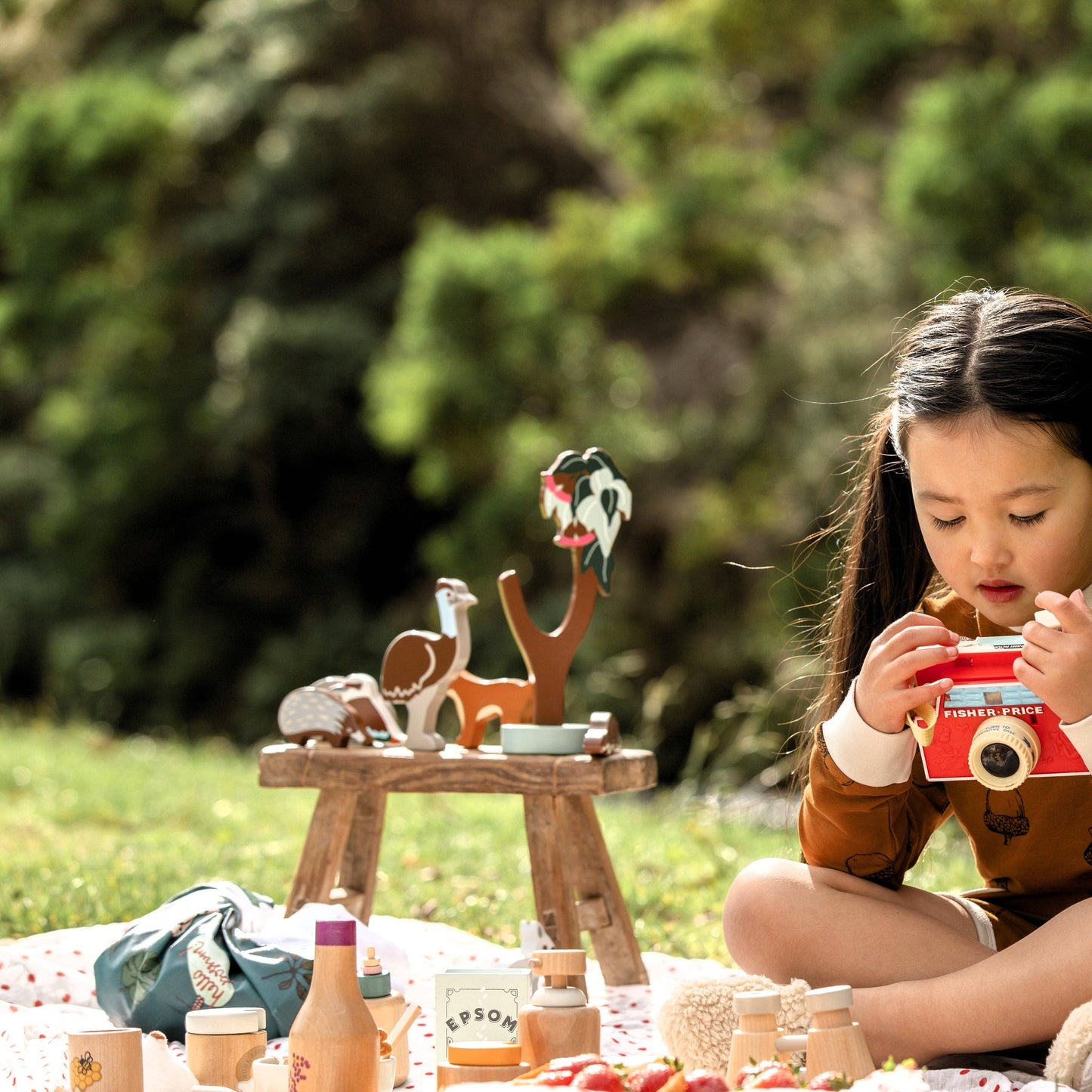 Wooden Aussie Animals Toy Set