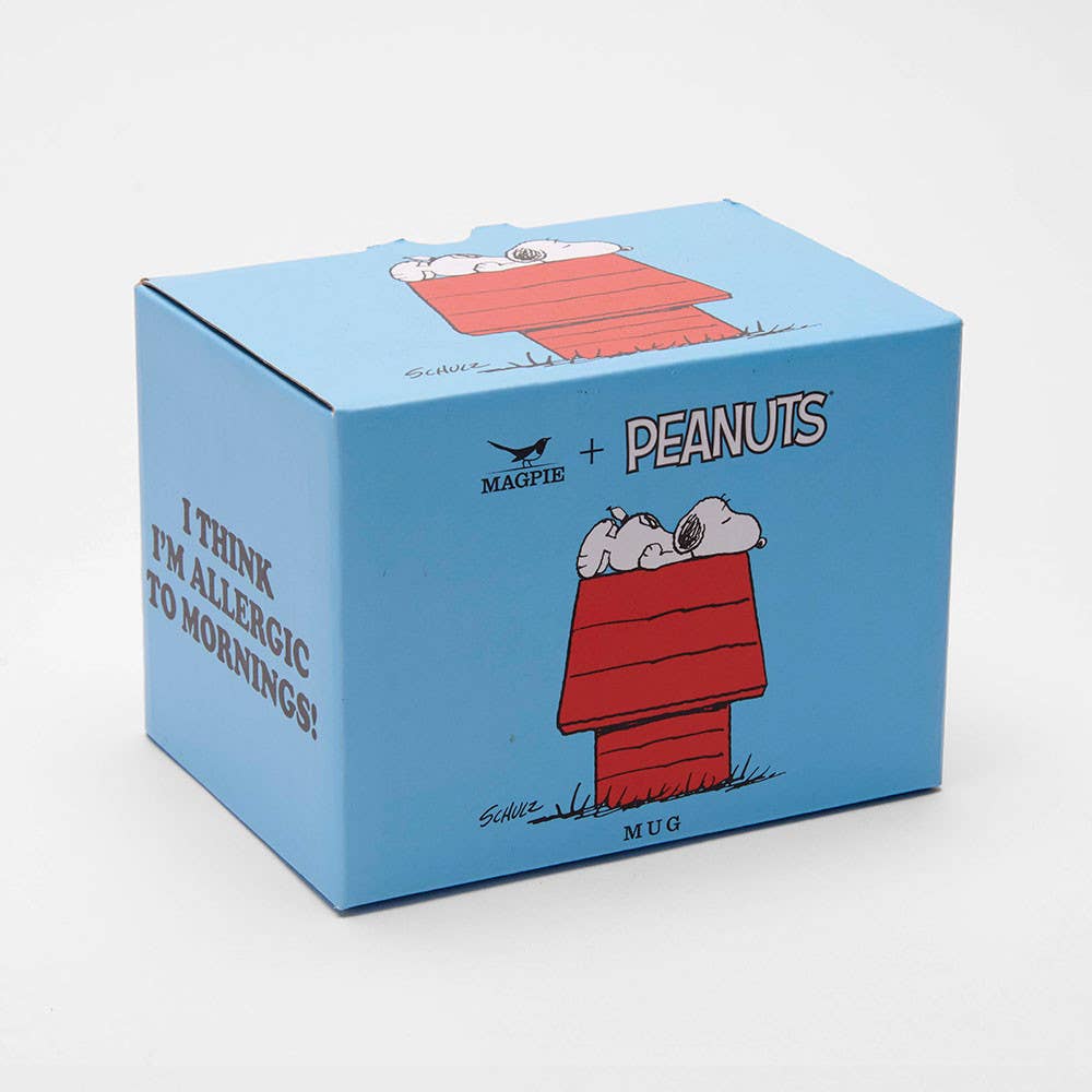 Peanuts Mug - Allergic To Mornings