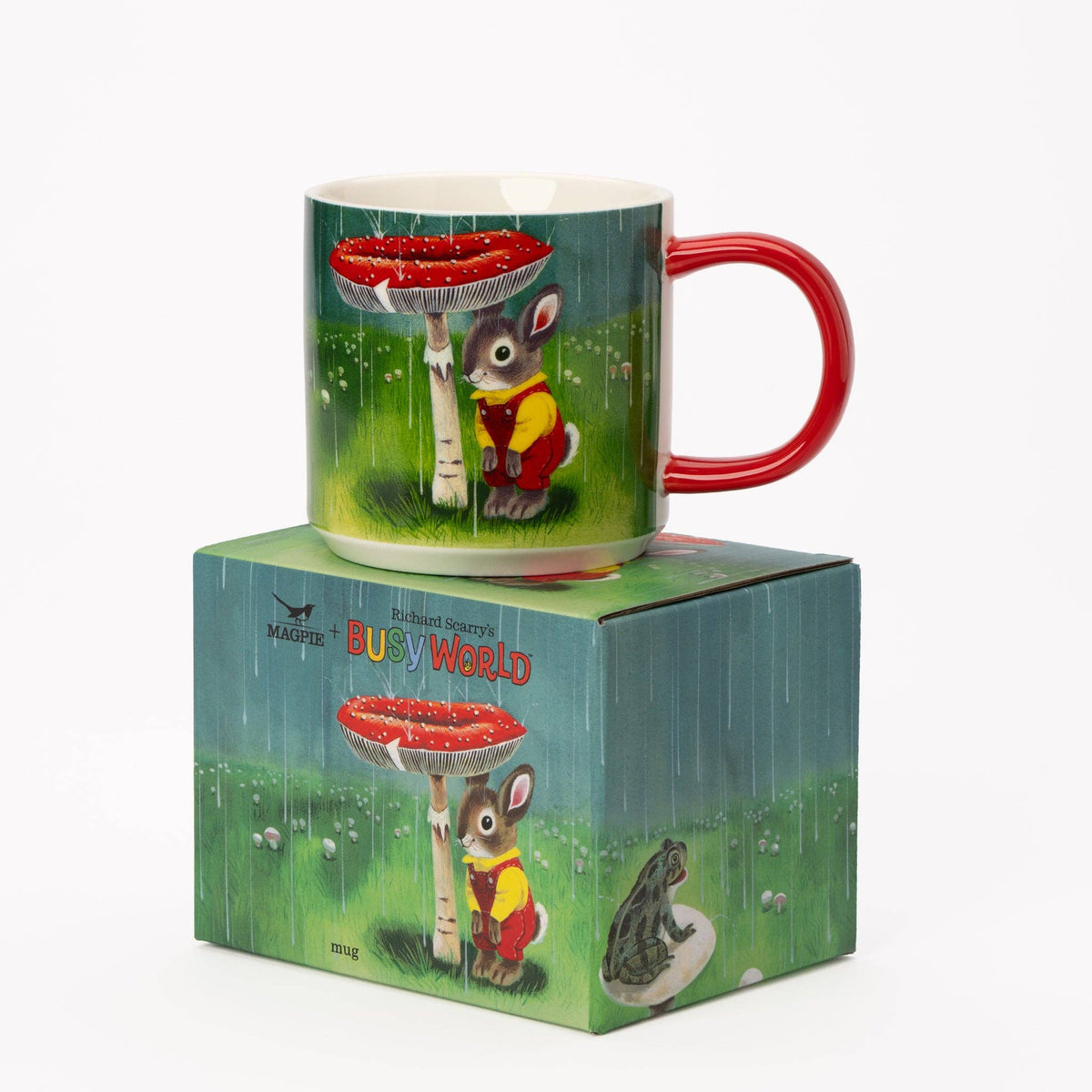Richard Scarry Mug - I am a Bunny Mushroom