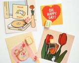 Fruit Toast Magnet Set