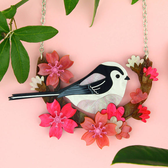 Long-tailed Tit Necklace