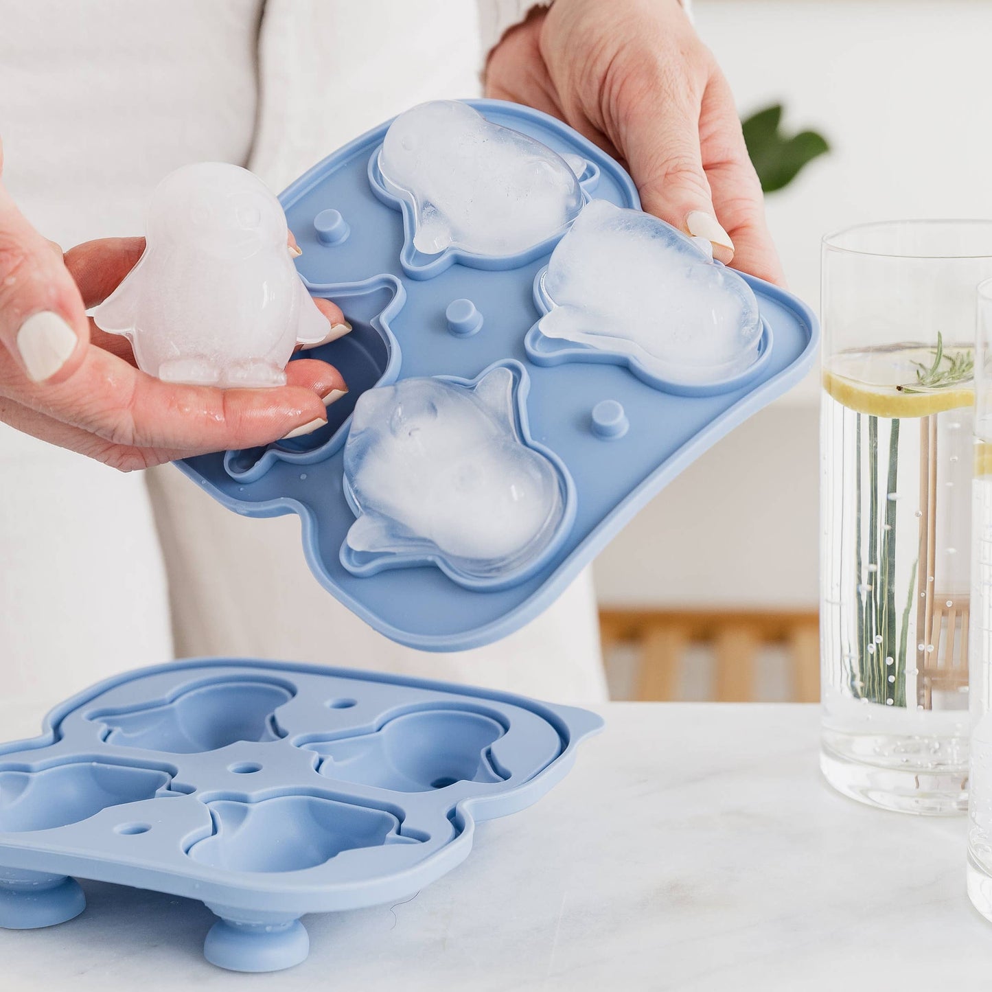 Penguin Silicone Ice Cube Tray