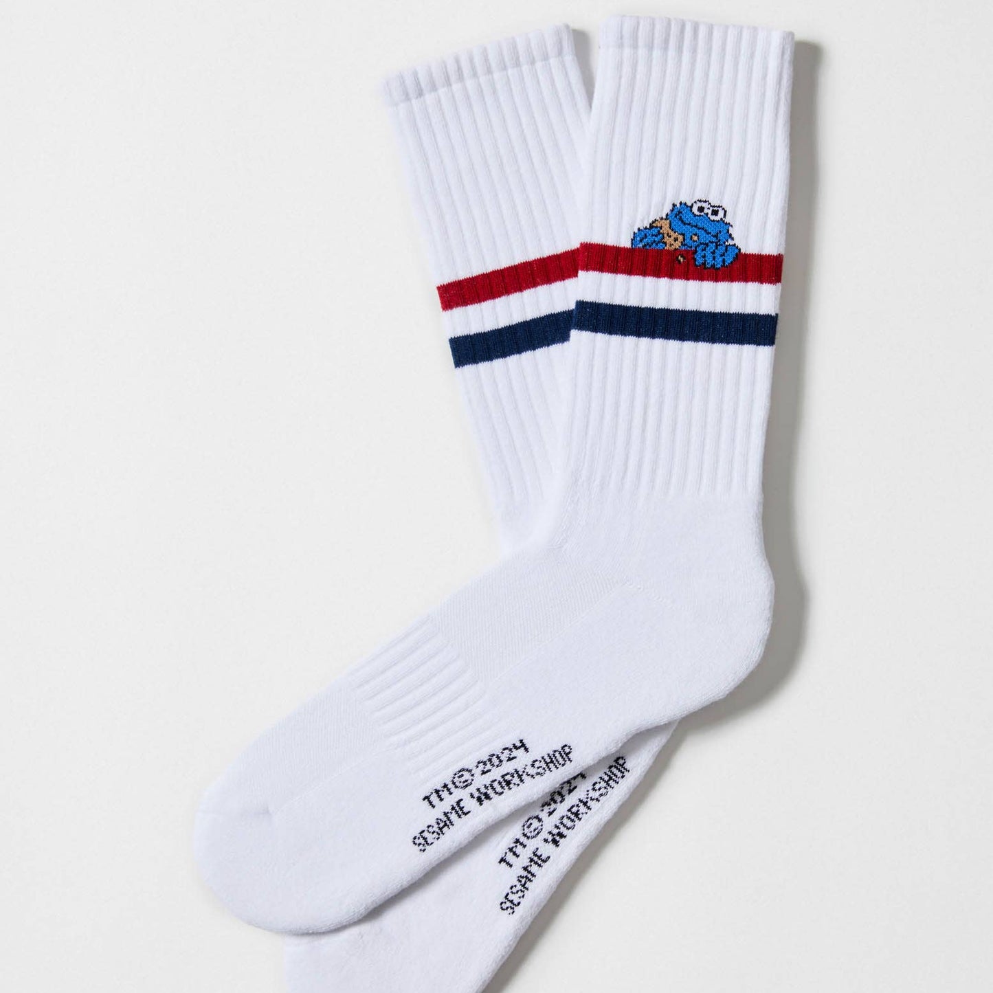 BeSesameStreet Cookie Monster Socks