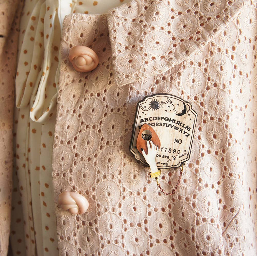 Ouija Board Brooch