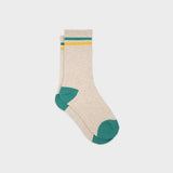 BILLYBELT Retro Combed Cotton Socks - Beige