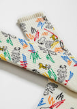 BeSnoopy Paint Socks