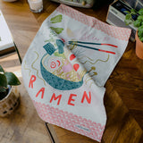Ramen Cotton Tea Towel