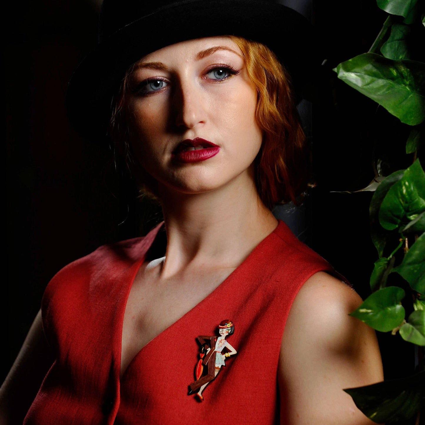 Victor Victoria Brooch