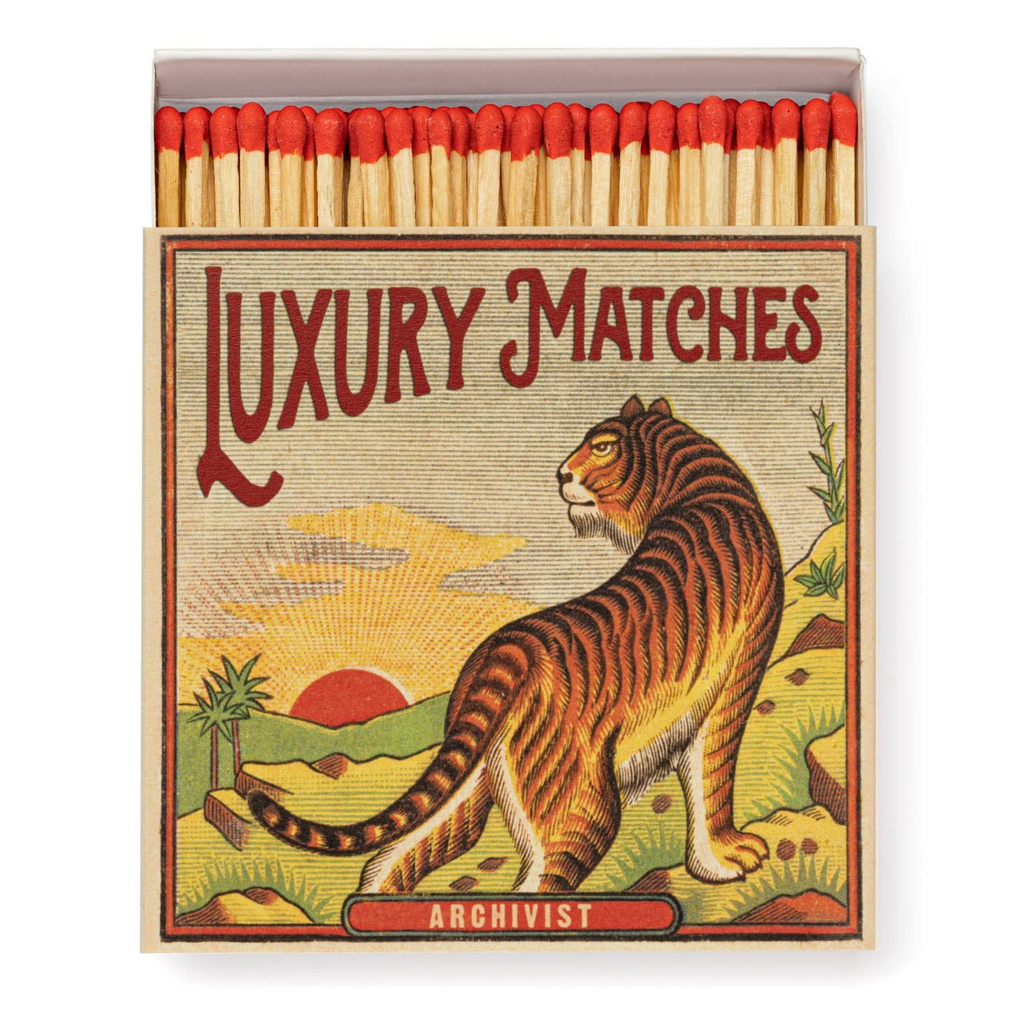 Sunrise Tiger Safety Matches
