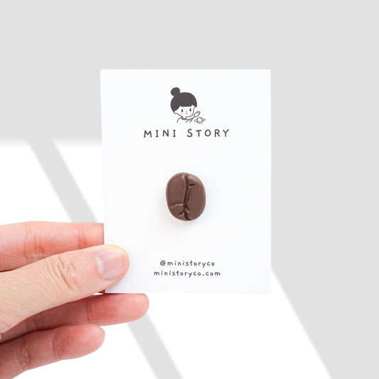 Coffee Bean Pin