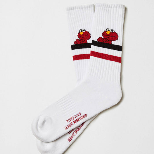 BeSesameStreet Elmo Socks
