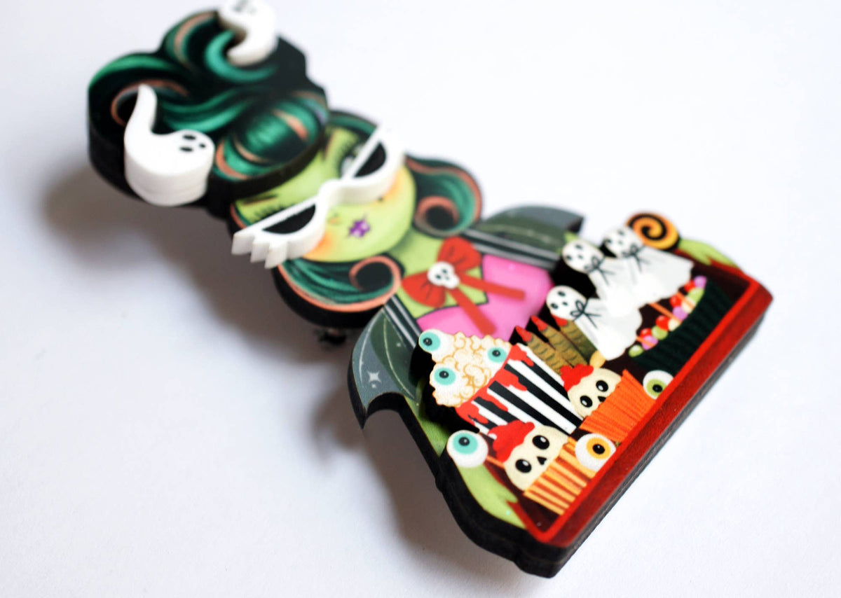 Candy Seller Brooch