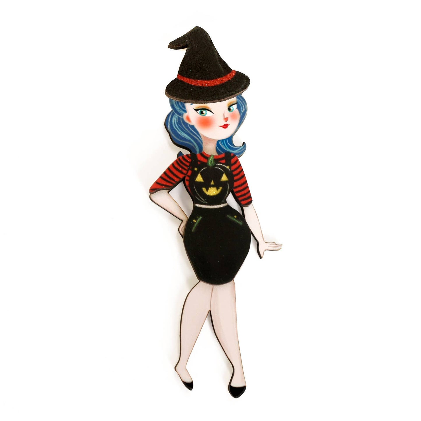 Pumpkin Halloween Outfit Brooches