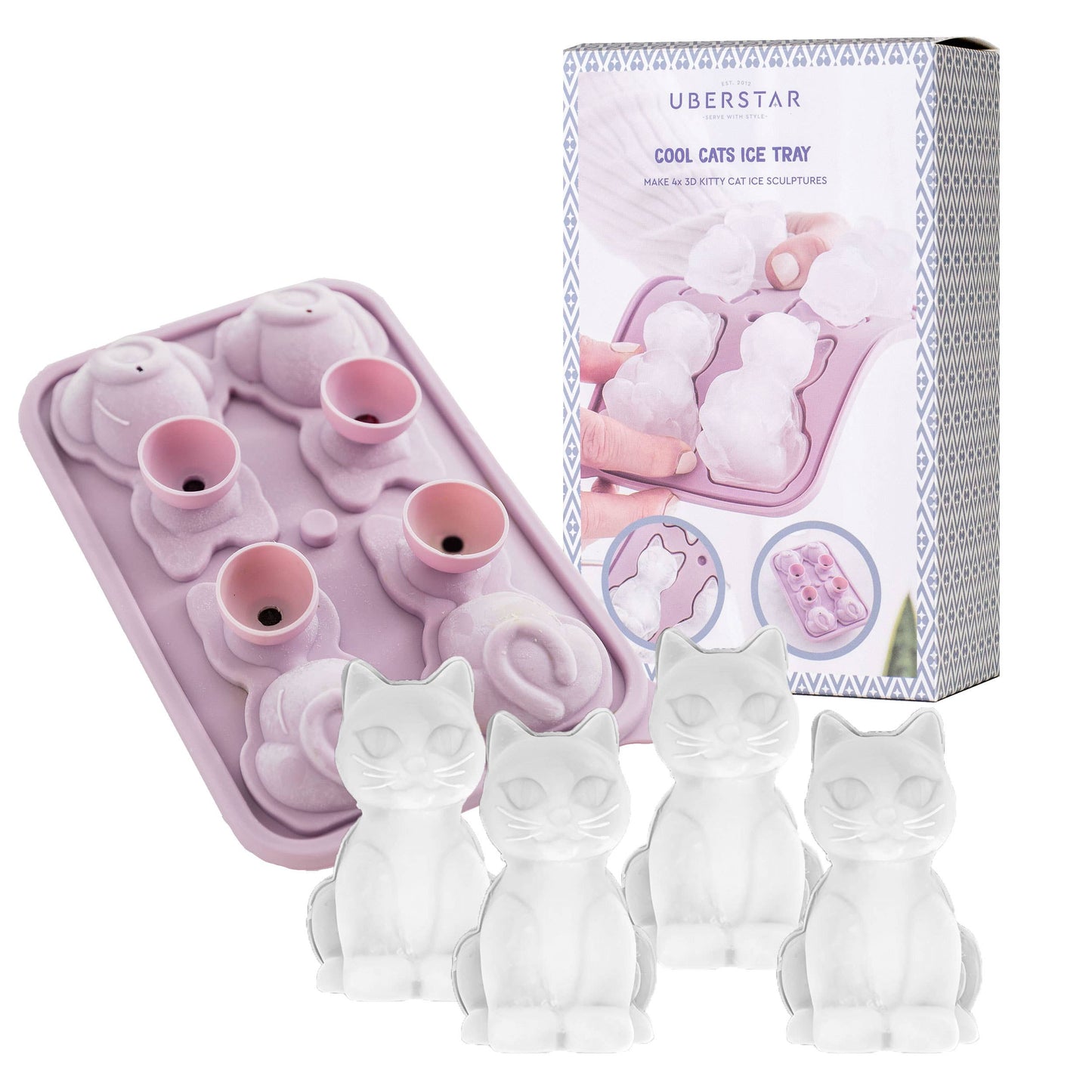 Cat Silicone Ice Cube Tray
