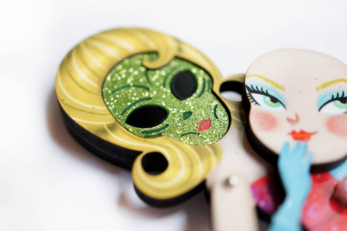 Martian Brooch
