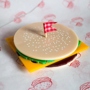 Burger Coasters