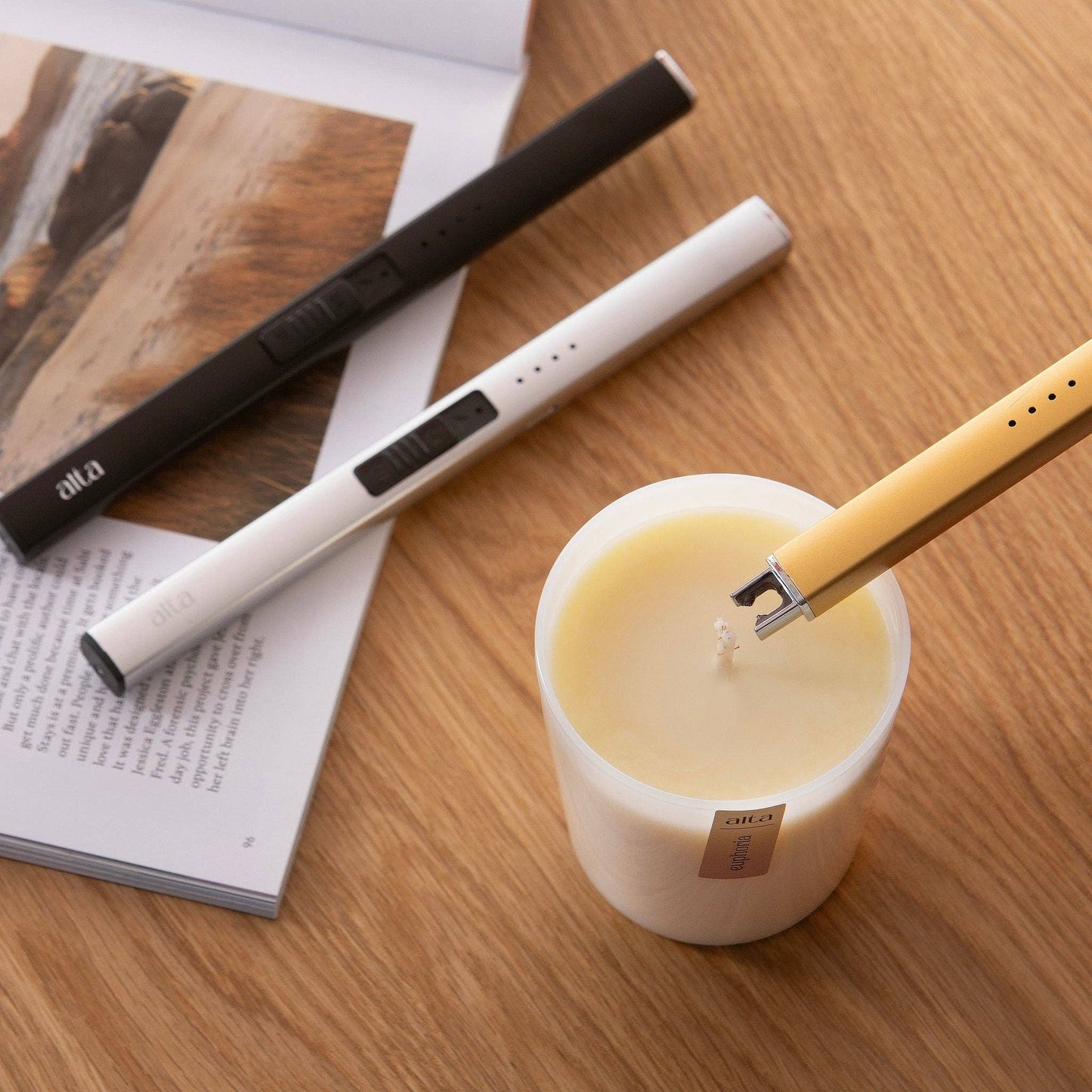 Flameless Lighter Gold