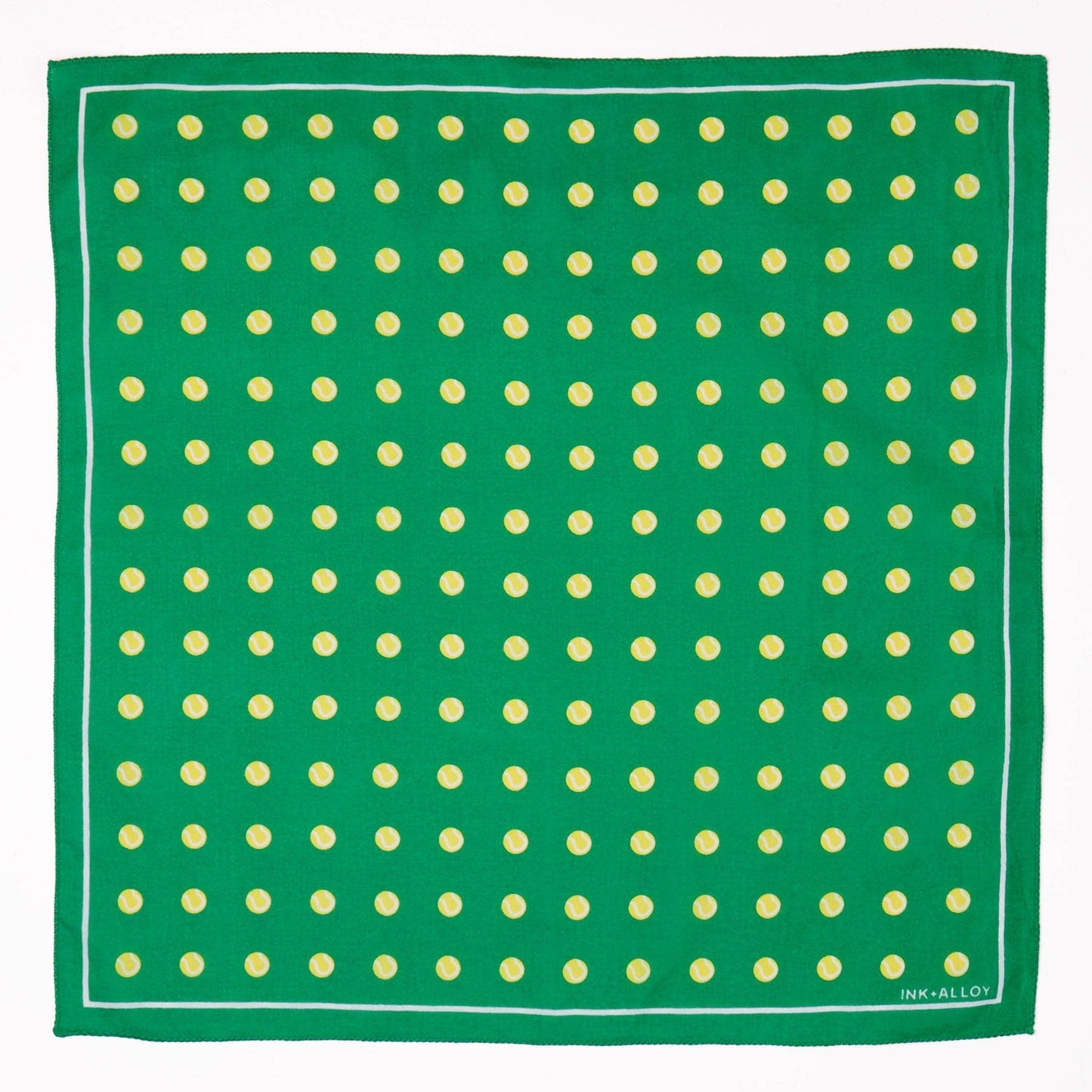 Carson Tennis Ball Print Scarf