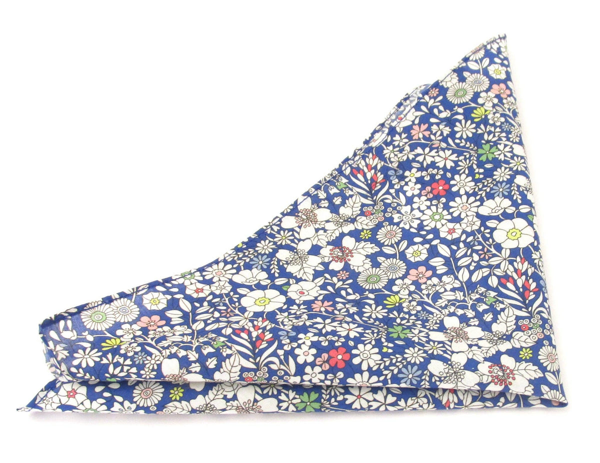 Junes Meadow Tana Lawn Cotton Pocket Square
