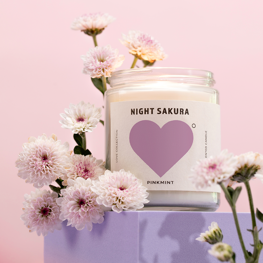 Night Sakura Soy Candle