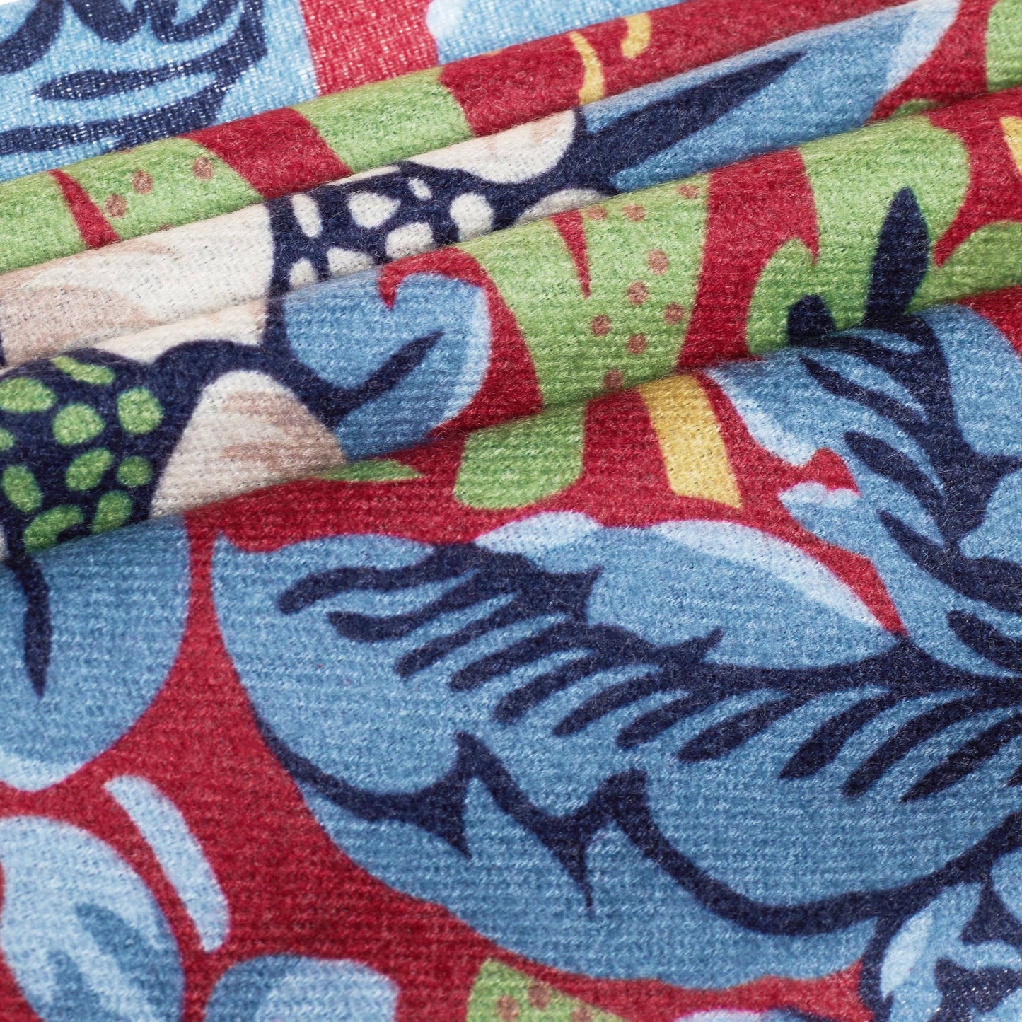 William Morris Strawberry Thief Red Pashmina