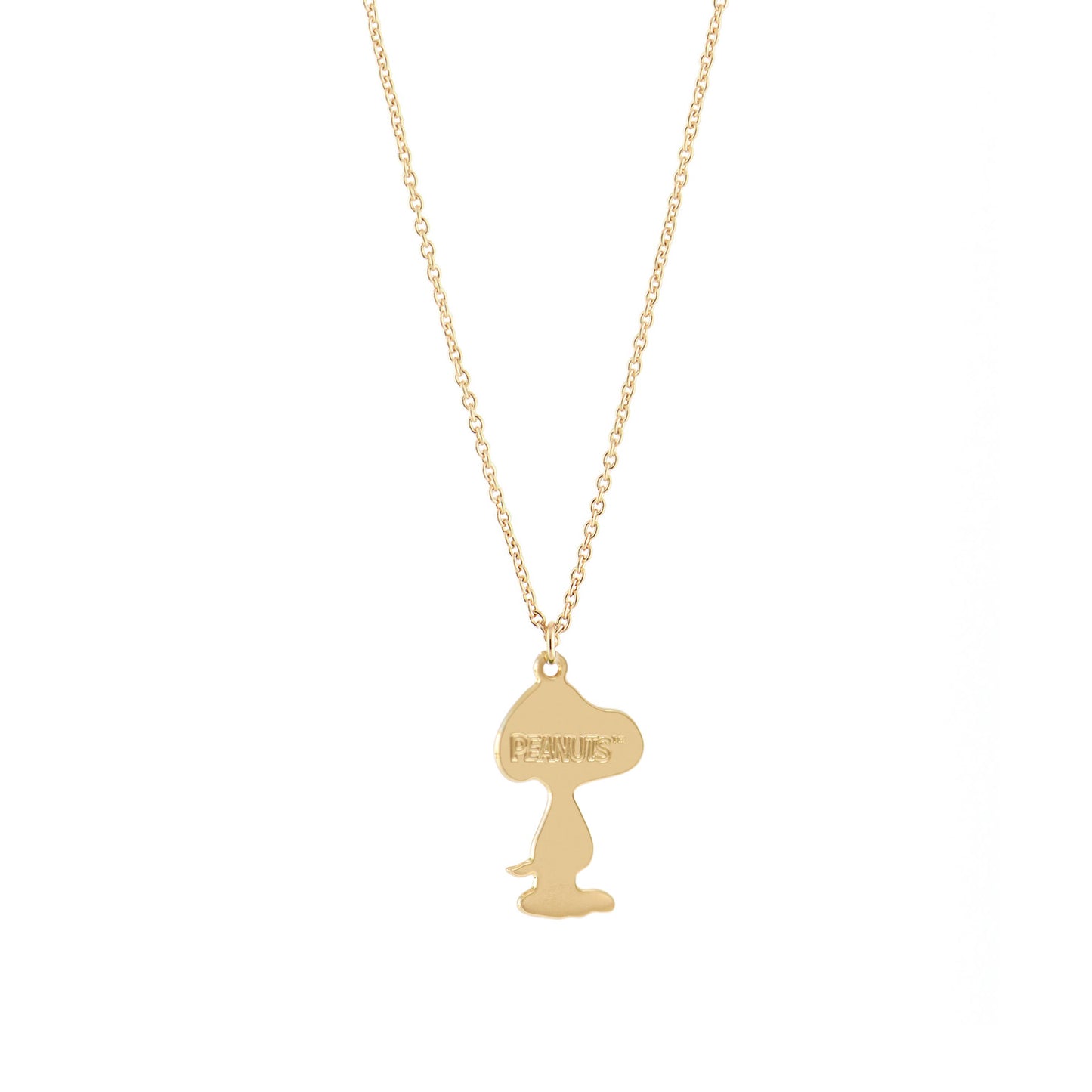 Peanuts Gold Plated Necklace - Snoopy
