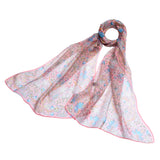 William Morris Hyacinth Pure Silk Scarf
