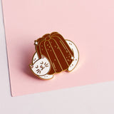 Canelé Cat Enamel Pin