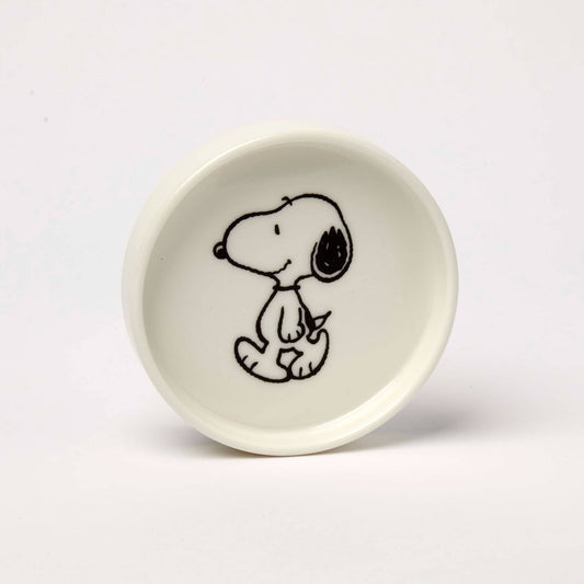 Peanuts Trinket Dish - Round Shaped - Snoopy Walk