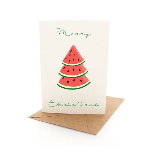 Christmas Card - Melon Tree
