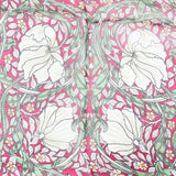 William Morris Pimpernel and Thyme Red Pure Silk Scarf