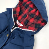 Dog Rain Jacket - Navy Blue