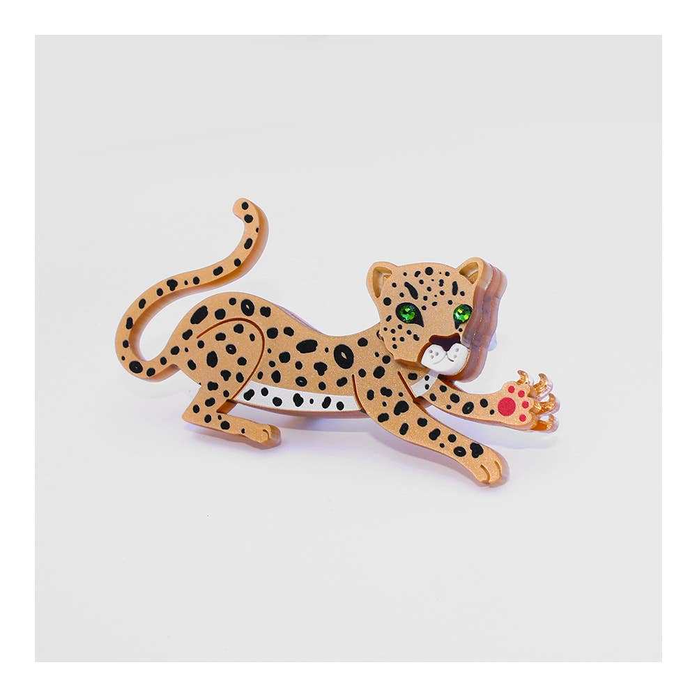 Leopard Brooch