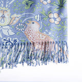 William Morris Strawberry Thief Grey Pashmina