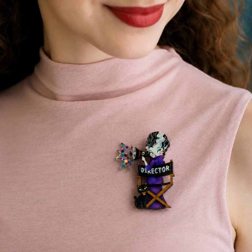 Bride of Frankenstein Brooch