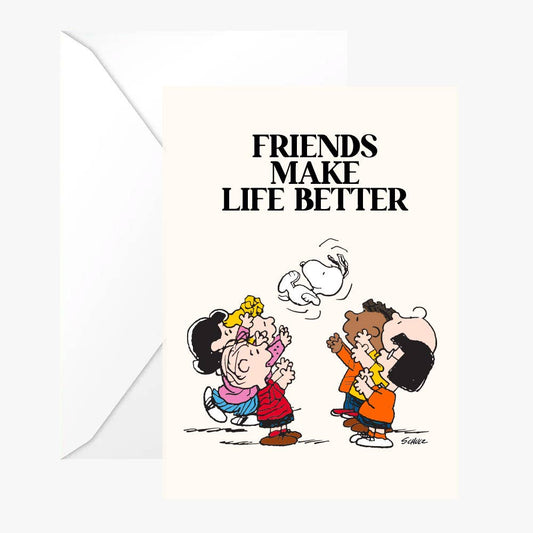 Peanuts Card - Friends
