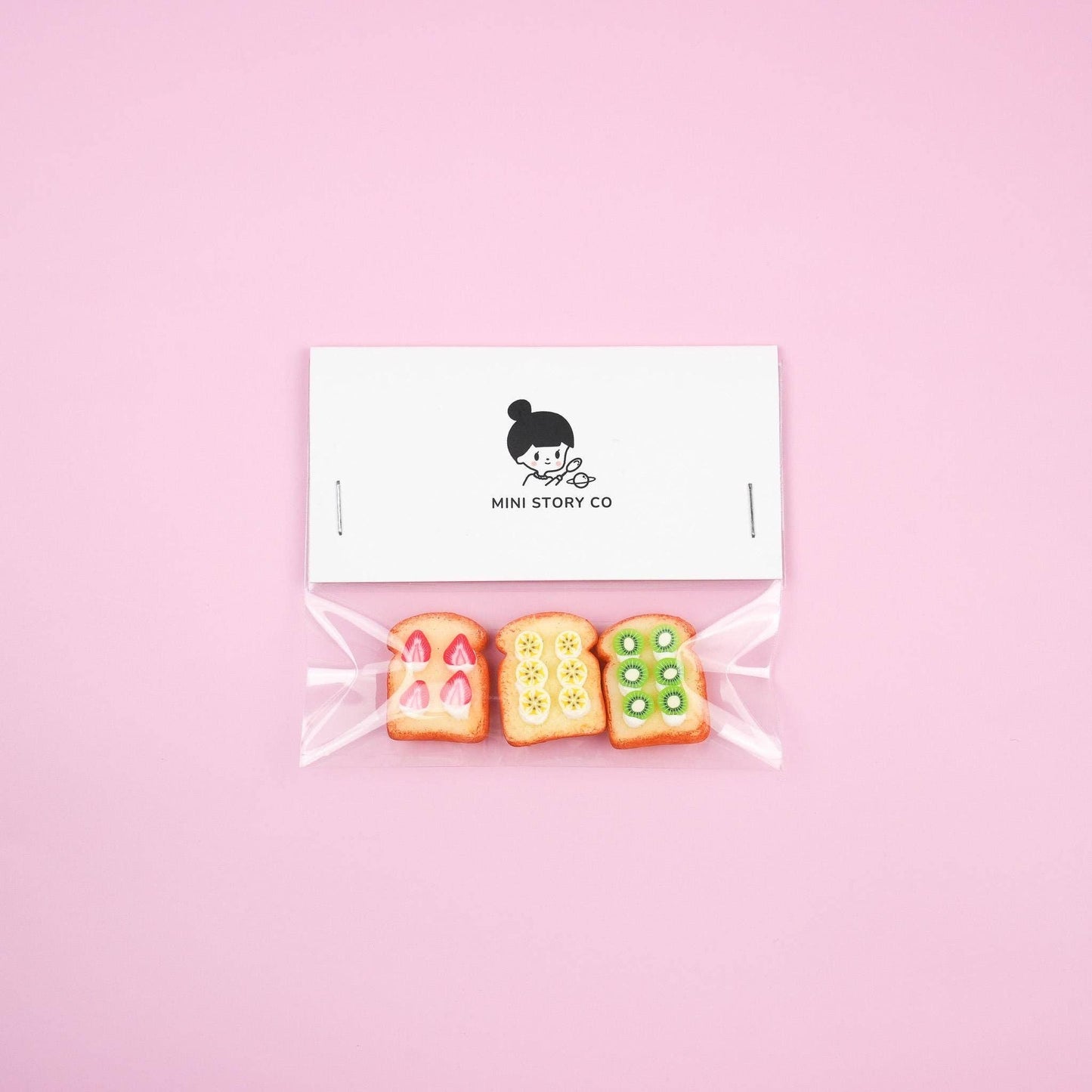 Fruit Toast Magnet Set
