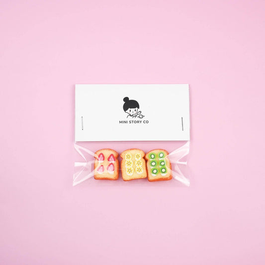 Fruit Toast Magnet Set