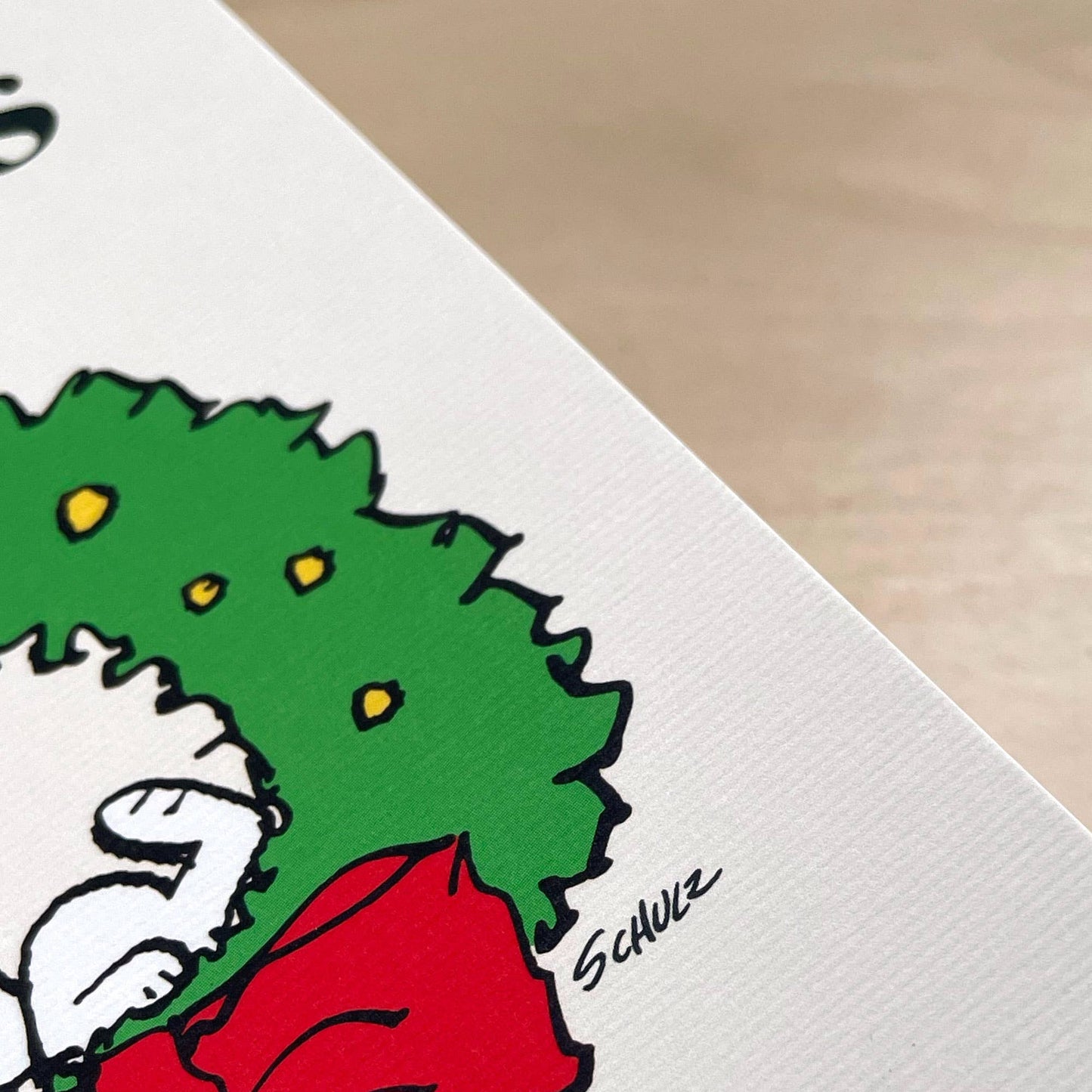 Peanuts Card - Merry Christmas