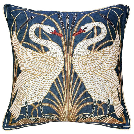 Walter Crane The Swan Cushion Cover