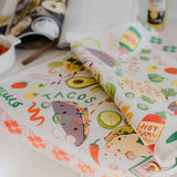 Tacos Cotton Tea Towel
