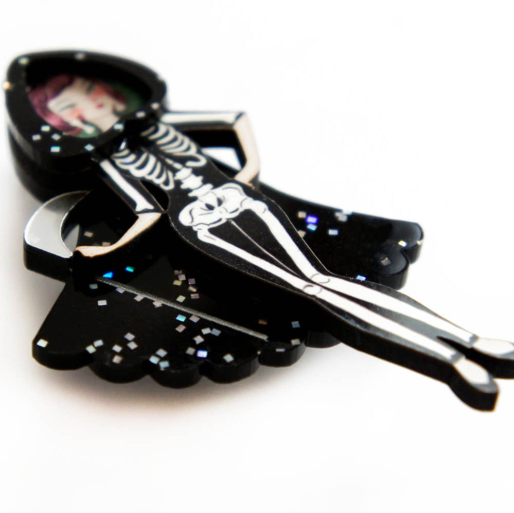 Little Death Girl Brooch