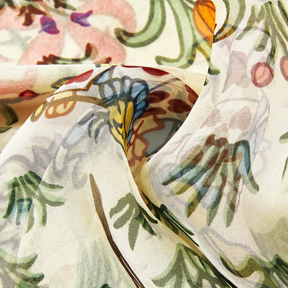 Alice in Wonderland Pure Silk Scarf